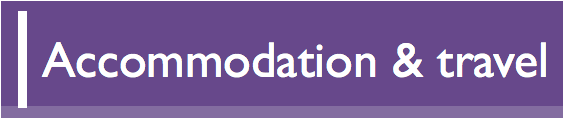 Accomodation and Travel